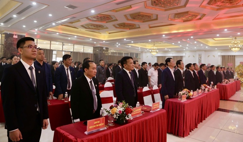 To&agrave;n cảnh buổi lễ.