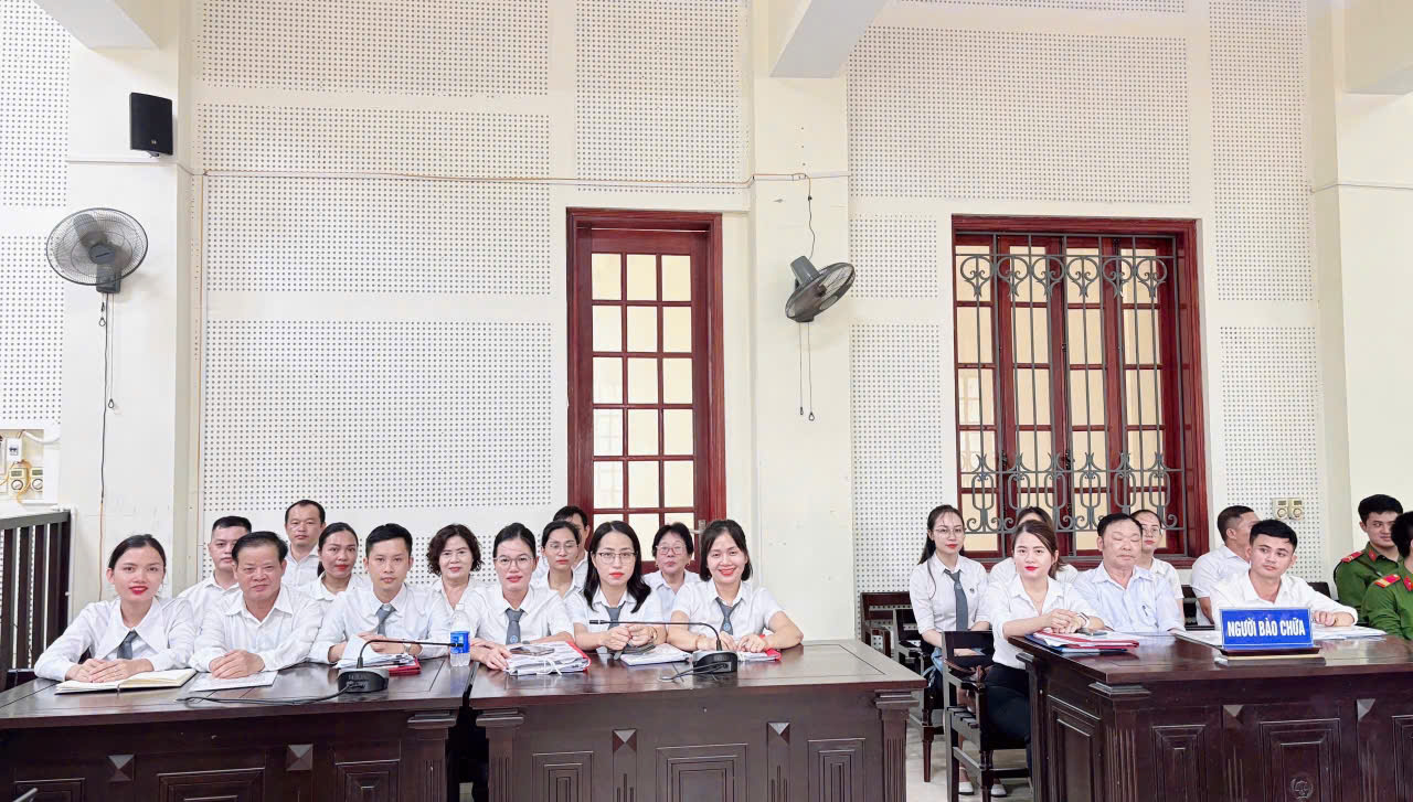 Hình ảnh Luật sư tham gia các phiên tòa Hình sự
