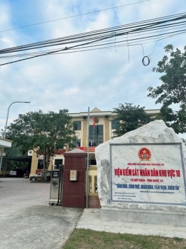 Hình ảnh luật sư làm việc tại Viện kiểm sát nhân dân khu vực 10 - Nghệ An